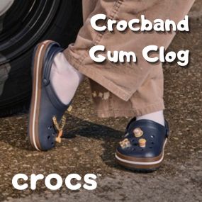 Crocband Gum Clog papucs banner