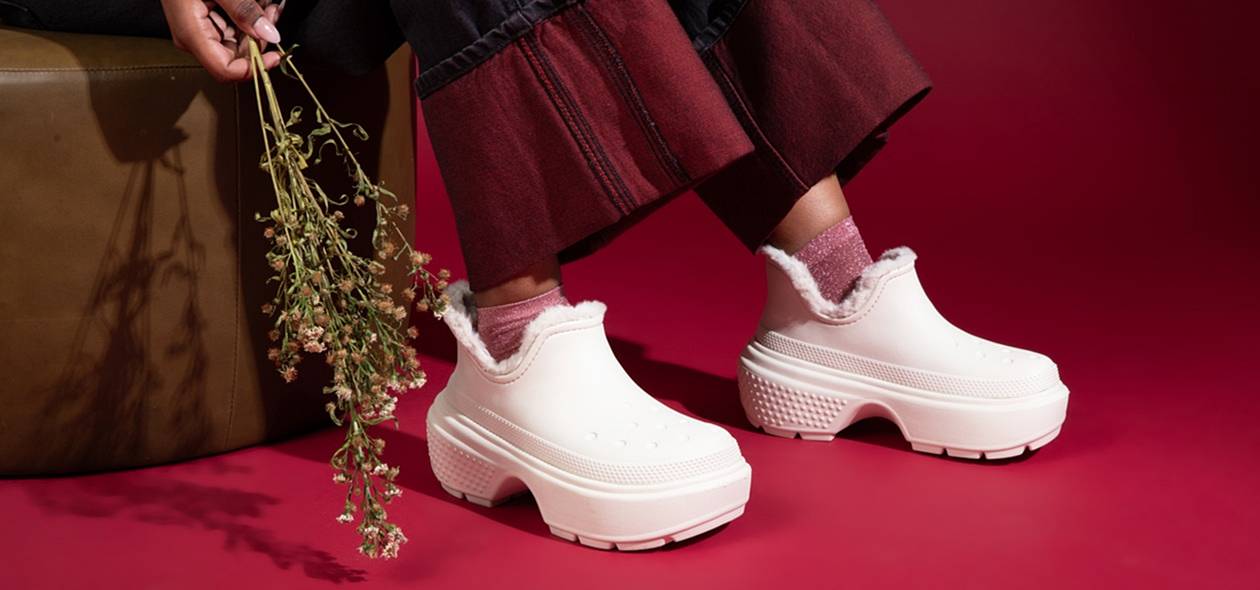 Crocs Stomped Lined Boot női téli csizmák