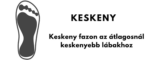 Keskeny fazon