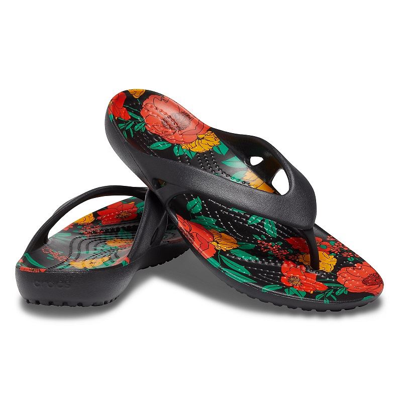 Crocs Kadee II Printed Floral Flip W női flipflop papucs