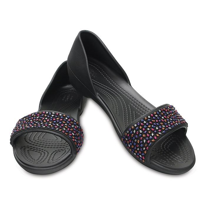 crocs lina embellished