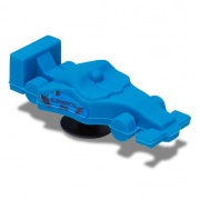 3D kék versenyautó papucs kiegészítő