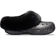 Crocs Classic Mammoth Luxe Radiant Clog női bundás papucs