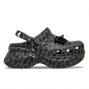 Crocs Bae Leopard Clog platform női papucs