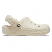 Crocs Baya Lined Fuzz Strap Clog Női bélelt papucs