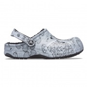 Crocs Baya Lined Printed Clog Női Téli papucs