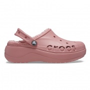 Crocs Baya Platform Lined Clog Női bélelt papucs