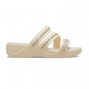 Crocs Boca Medallion Strappy Wedge Sandal W Női szandál