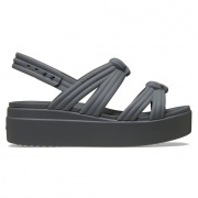 Crocs Brooklyn Knot Low Wedge női szandál