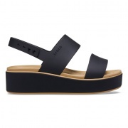 Crocs Brooklyn Matte Wrap Low Wedge Női szandál