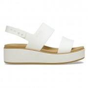 Crocs Brooklyn Matte Wrap Low Wedge Női szandál