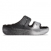 Crocs Classic Cozzzy Glitter Sandal Női szandál