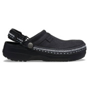 Crocs Classic Crafted Vegan Suede Stitch Clog női, férfi papucs