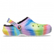 Crocs Classic Lined Spray Dye Clog Női papucs