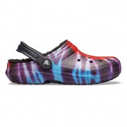 Crocs Classic Lined Tie Dye Clog Női bélelt papucs