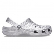 Crocs Classic Metallic Crocskin Clog női papucs