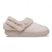 Crocs Classic Unfurgettable Sueded Clog női bundás papucs