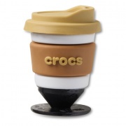 Crocs Jibbitz 3D elviteles kávéspohár papucs kiegészítő