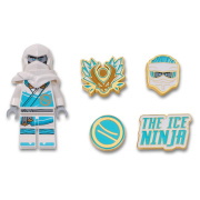 Crocs Jibbitz 4LW Ninjago Zane (5db) papucs kiegészítő