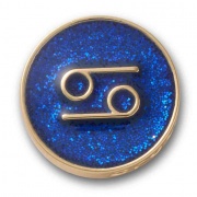 Crocs Jibbitz Arany rák csillagjegy papucs kiegészítő