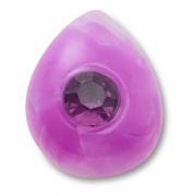 Crocs Jibbitz Csepp ametiszt papucs kiegészítő