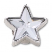 Crocs Jibbitz Ezüst drágakő csillag papucs kiegészítő