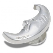 Crocs Jibbitz Ezüst hold arc papucs kiegészítő