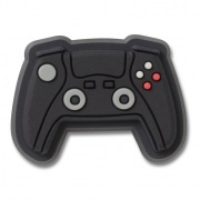 Crocs Jibbitz Fekete kontroller papucs kiegészítő