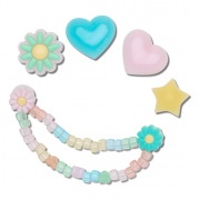 Crocs Jibbitz Festival Girls (5db) papucs kiegészítő