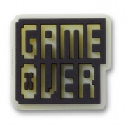 Crocs Jibbitz Game Over papucs kiegészítő