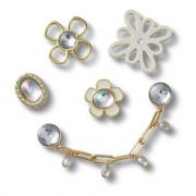 Crocs Jibbitz Kivágott virágok (5db) papucs kiegészítő