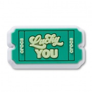 Crocs Jibbitz Lucky You papucs kiegészítő