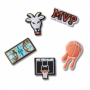 Crocs Jibbitz MVP Kosárlabda (5db) papucs kiegészítő