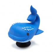 Crocs Jibbitz 3D bálna papucsdísz