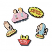 Crocs Jibbitz Beavis & Butthead - csomag (5 db) papucs kiegészítő