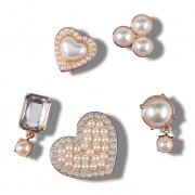 Crocs Jibbitz Gyöngyös díszek - csomag (5 db) papucsdísz