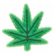 Crocs Jibbitz Kannabisz levél papucs kiegészítő