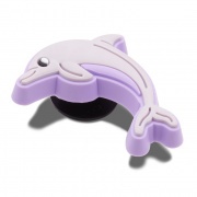Crocs Jibbitz Lila delfin papucsdísz