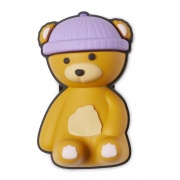 Crocs Jibbitz Sapkás Teddy maci kiegészítő
