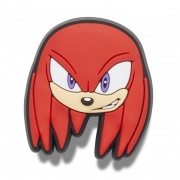 Crocs Jibbitz Sonic, a sündisznó - Knuckles papucsdísz