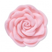 Crocs Jibbitz Pink rózsa gyöngyökkel papucs kiegészítő