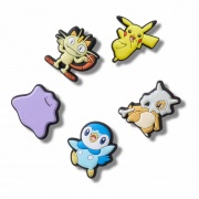 Crocs Jibbitz Pokémon válogatás II (5db) papucs kiegészítő