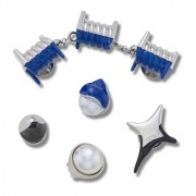 Crocs Jibbitz Punk zománc (5db) papucs kiegészítő