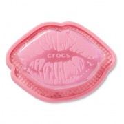 Crocs Jibbitz Rózsaszín ajkak papucs kiegészítő