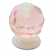 Crocs Jibbitz Rózsaszín fényes drágakő papucs kiegészítő