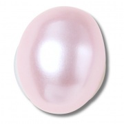 Crocs Jibbitz Rózsaszín ovális barokk gyöngy papucs kiegészítő