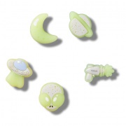 Crocs Jibbitz Sötétben világító formák - csomag (5db) papucs kiegészítő