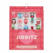 Crocs Jibbitz Valentin napi kártyák (26db) papucs kiegészítő