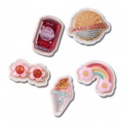 Crocs Jibbitz Vidám nyár (5 db) papucs kiegészítő