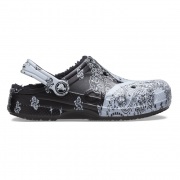 Crocs Kids Baya Lined Printed Clog K Gyerek bélelt papucs